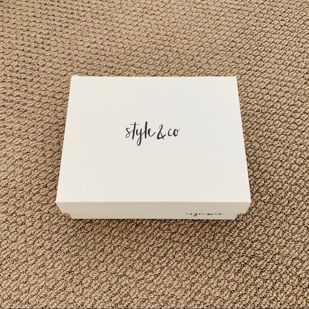 Style & Co Phyllis Two-Piece Evening Heels Size 8 - Picture 2 of 9